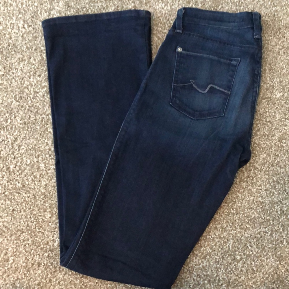 7 for all mankind mid rise Kimmie Boot Cut Size 26